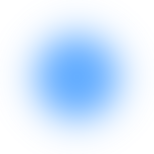 Blured & colored bubble blue