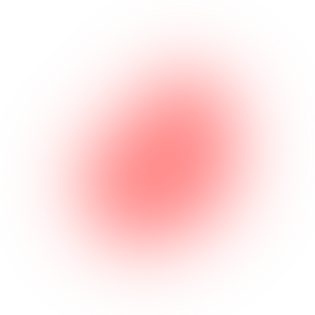 Blured & colored bubble red